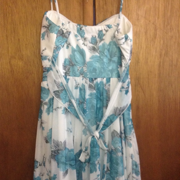 BLUE ROSE STRAP DRESS - Picture 4 of 5